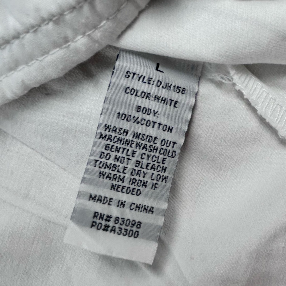 Custom White Denim Jacket “You Matter More Than You Know” Graphic size youth L - Picture 7 of 11